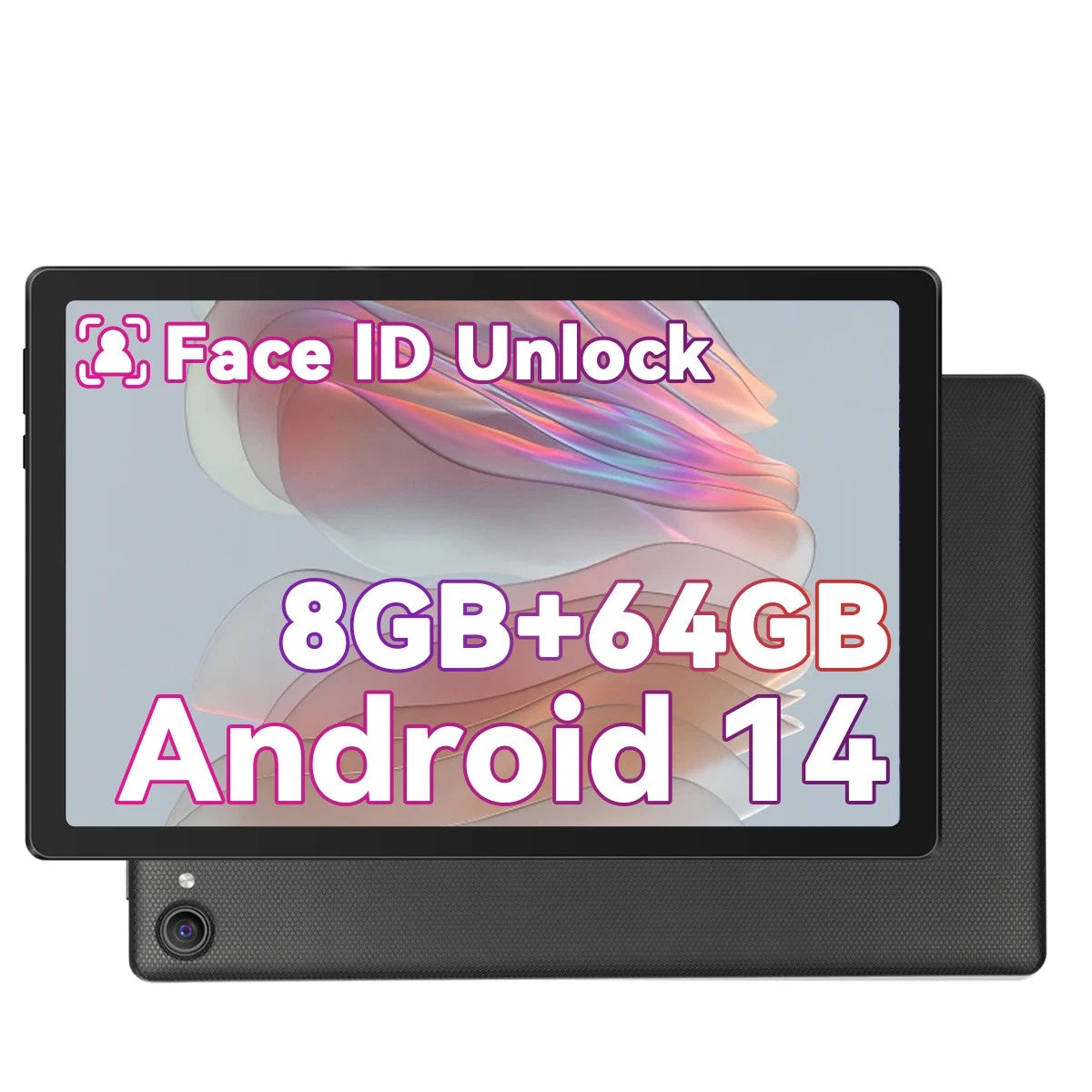 10.1″ Android Tablet – 24GB RAM + 128GB Storage, Octa-Core, Wi-Fi 6, IPS Screen, Long Battery Life